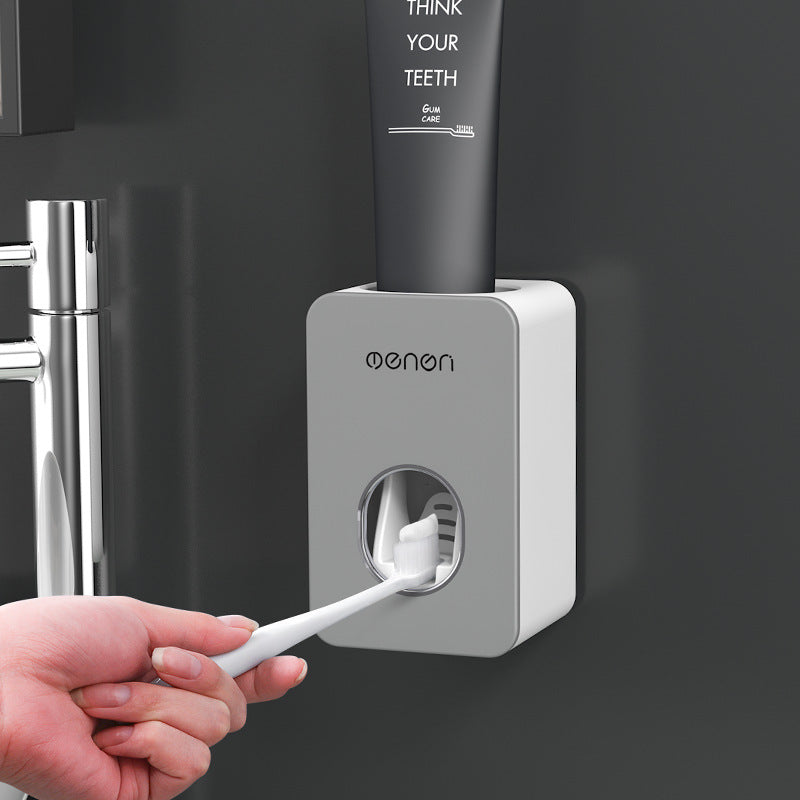 Automatic Toothpaste Dispenser Set with Wall Mount