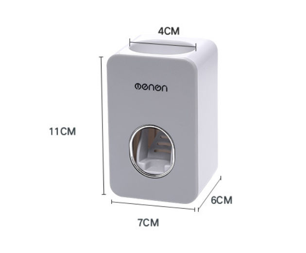 Automatic Toothpaste Dispenser Set with Wall Mount